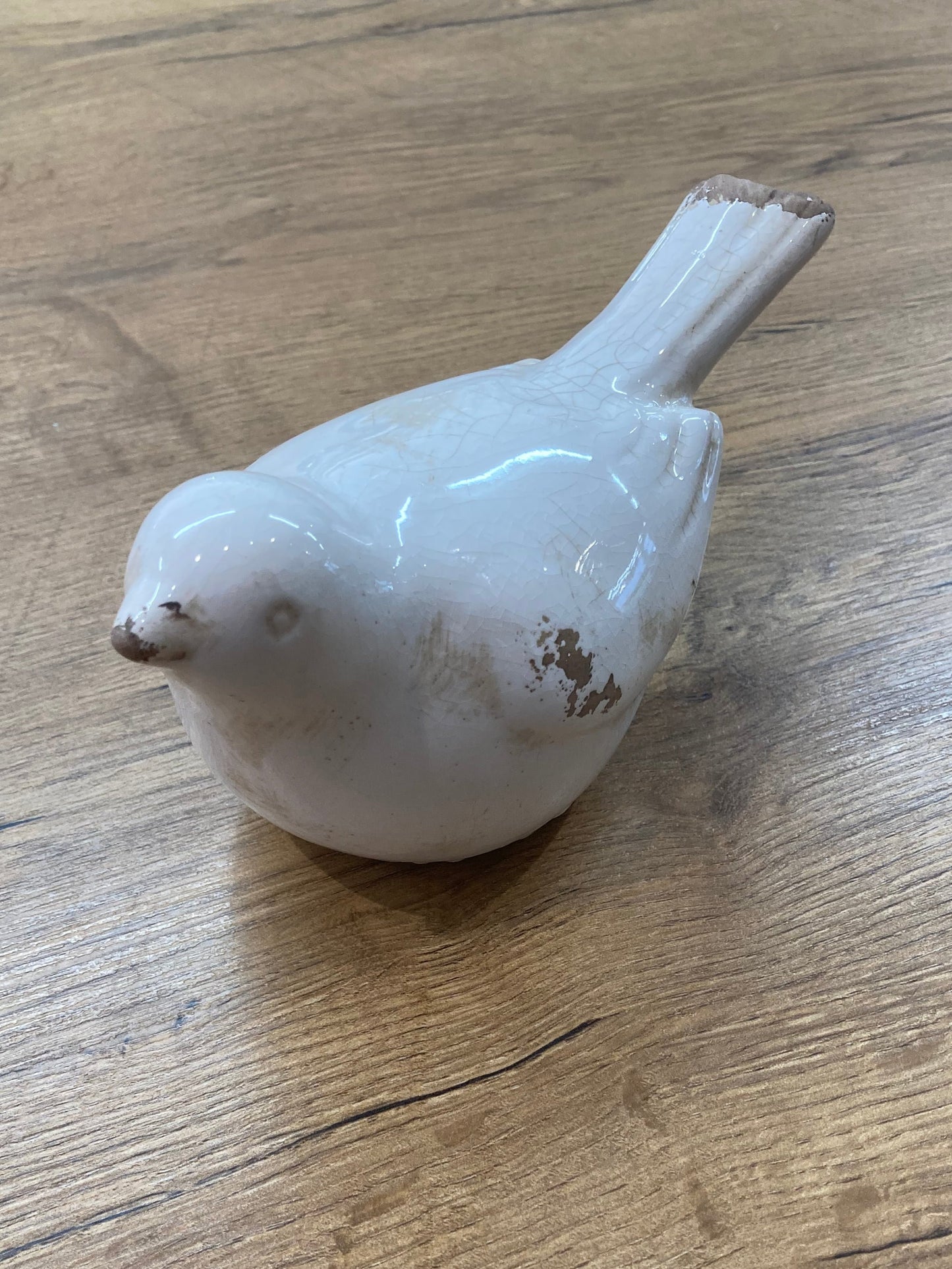 Ceramic Bird Large – Cream