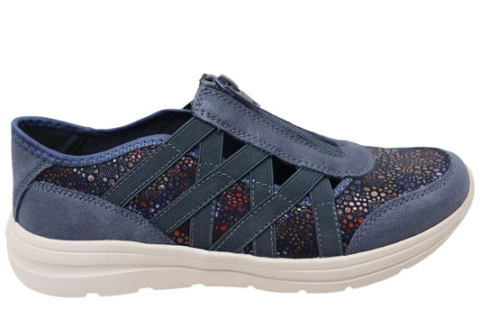 CC Resorts Callum - Denim Floral