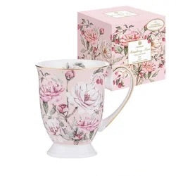 Raspberry Rose Mug  - Pink