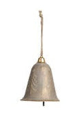 Gold Filigree Bell Hanging Decoration