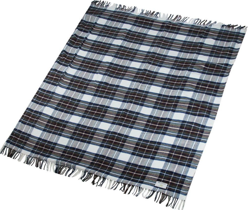Moana Road Picnic Blanket - Natural Blue