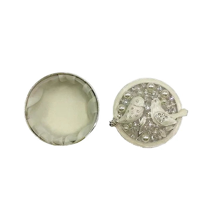 Jewellery Box - Birds and Pearls