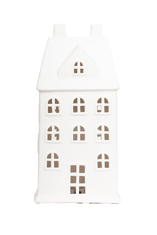 Manor House - Large LED Ceramic House