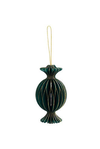 Christmas Hanging Decoration - Paper Green