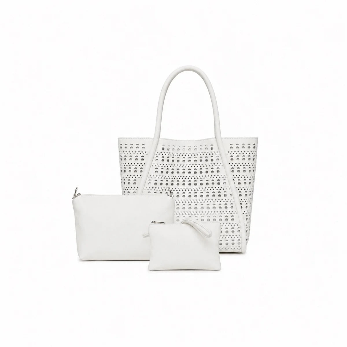 Black Caviar Isabel Crossbody Bag - White