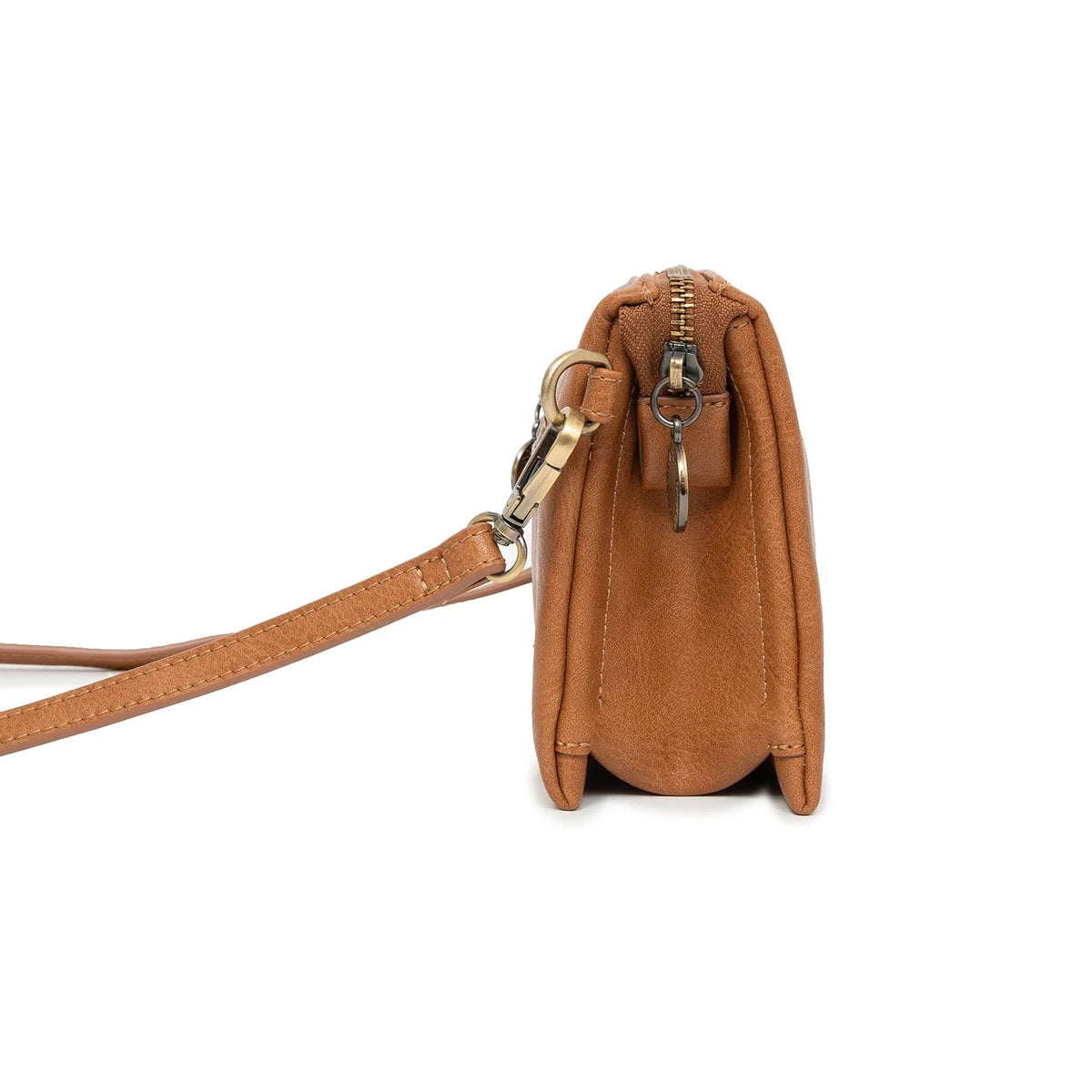 Black Caviar Crossbody Bag - Edie Tan