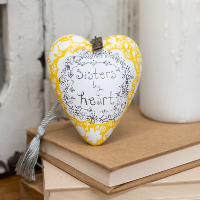Demdaco Art Heart - Sisters by Heart