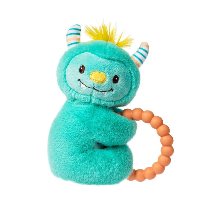 Mary Meyer Taggies Mookie Monster Teether Rattle