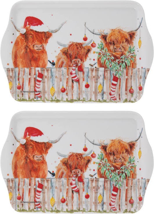 Ladelle Christmas Coos Scatter Tray