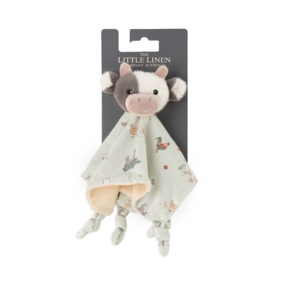 Farmyard Cow Lovey -  Little Linen Company