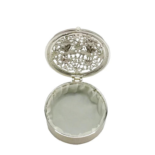 Round Trinket Box - Butterflies