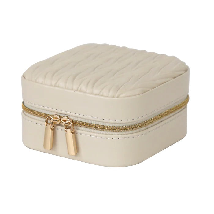 Champagne Travel Jewellery Case