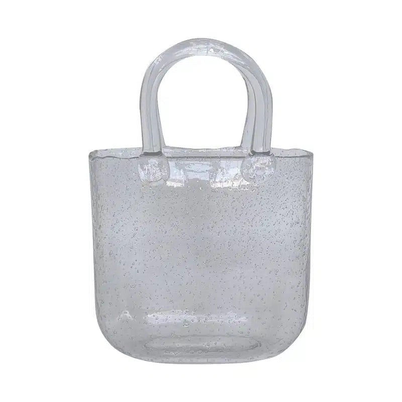 Glass Handbag Vase - Le Forge