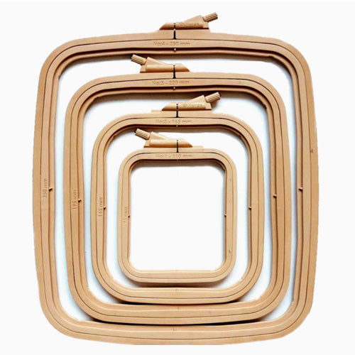 Nurge #2 Square Embroidery Hoop