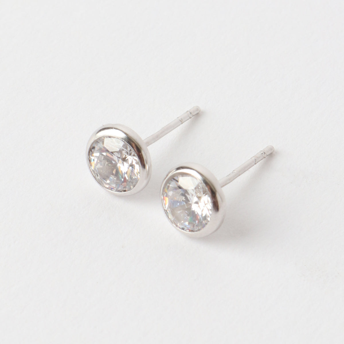Celeste CZ Studs - Le Forge