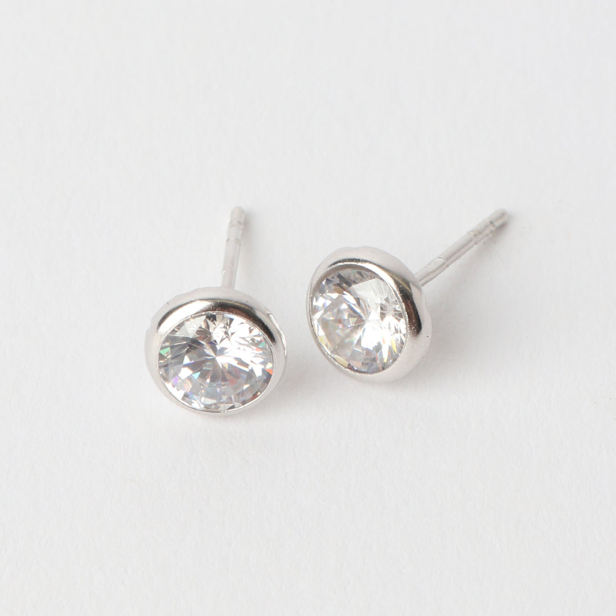 Celeste CZ Studs - Le Forge