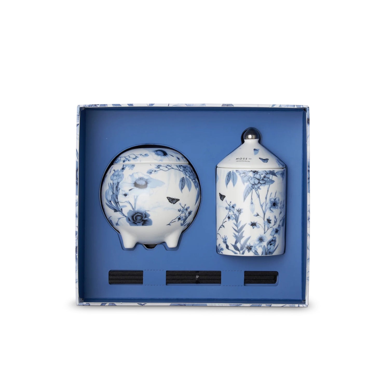 Moss St Candle and Diffuser - Peony and Apple Blossom