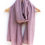 Warm Plain Scarf - Dusky Pink