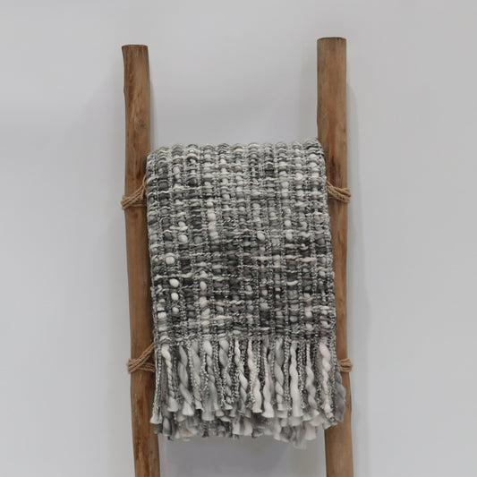 Le Forge Throw - Blue/Grey