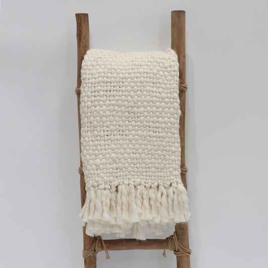 Le Forge Throw - Ivory