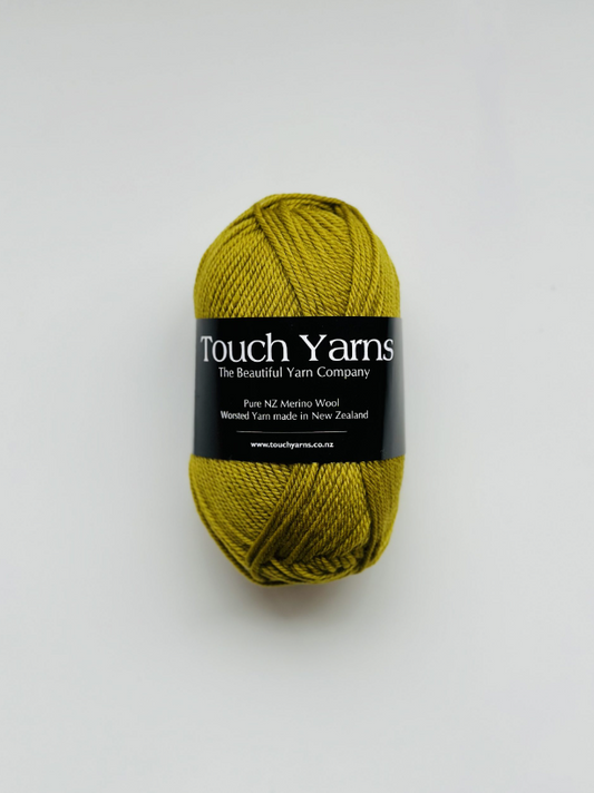 Touch Yarns Pure Merino 8ply  – Pistachio
