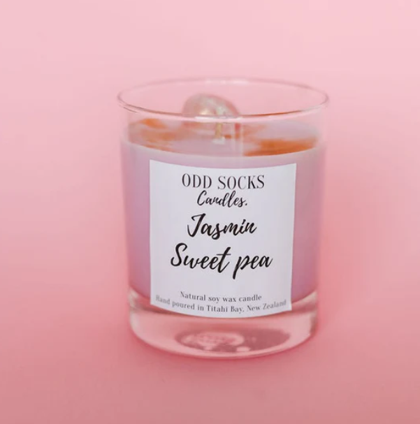 Odd Socks Candles – Jasmine Sweet Pea