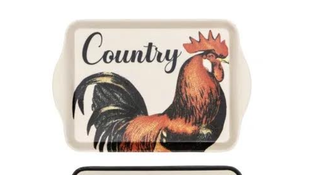 Heartland Mini Tray  - Rooster