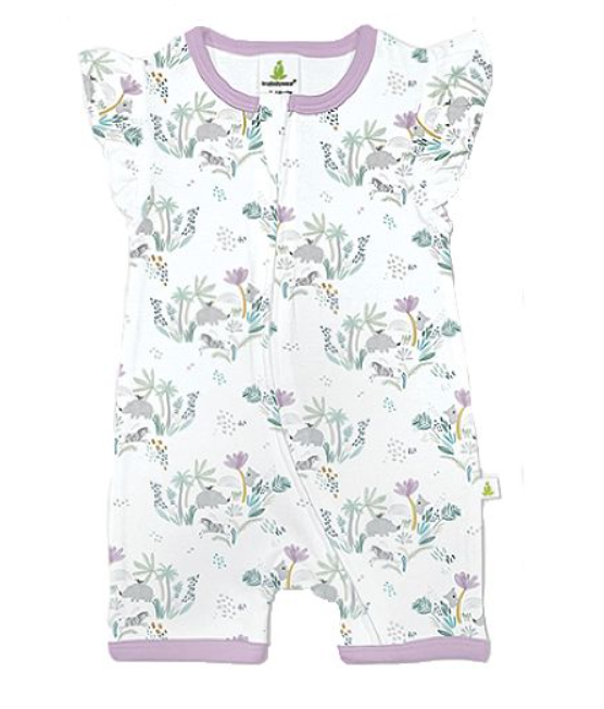 Short Sleeve Zipsuit - Madagascar