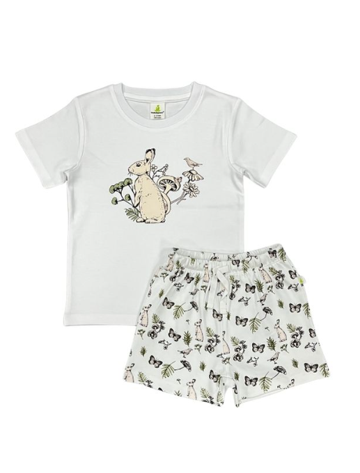 T-Shirt & Shorts Set - Garden Friends
