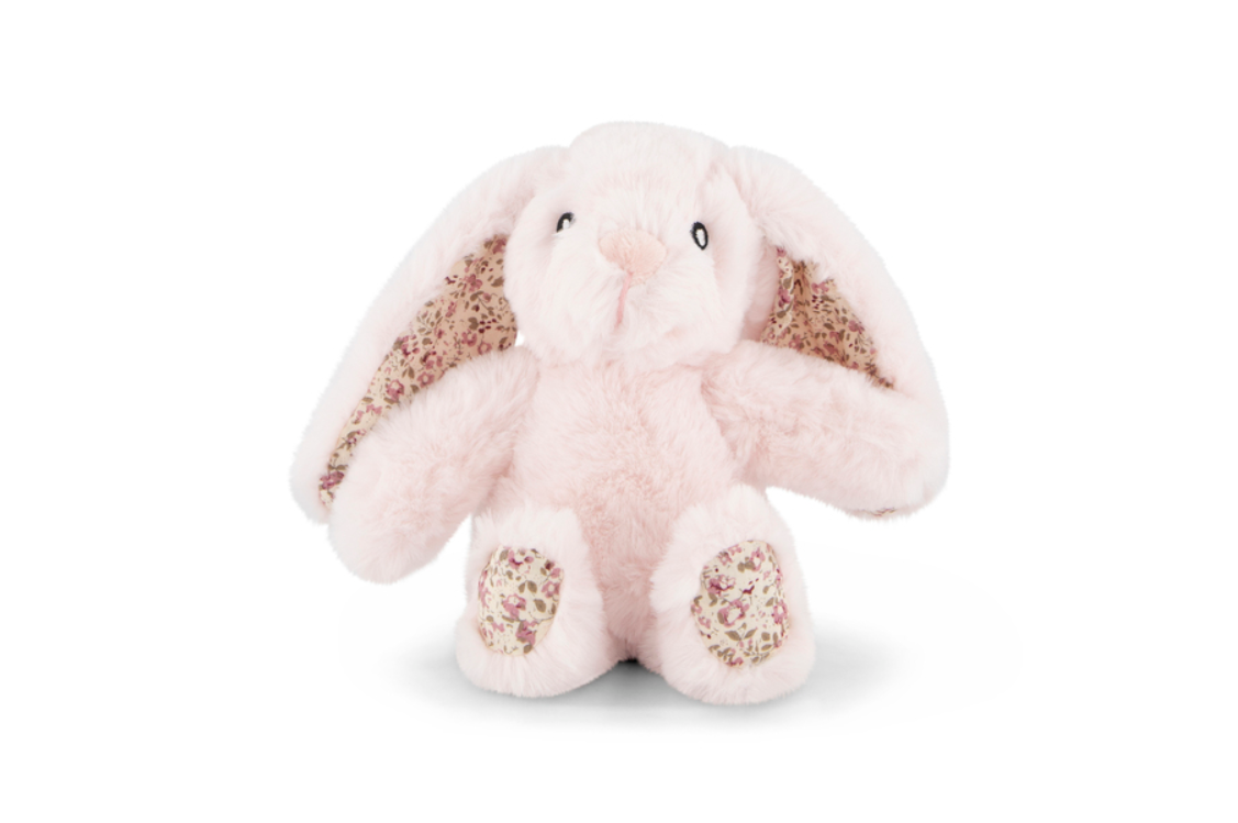 Lily and George Littlefoot bunny - sweet pink