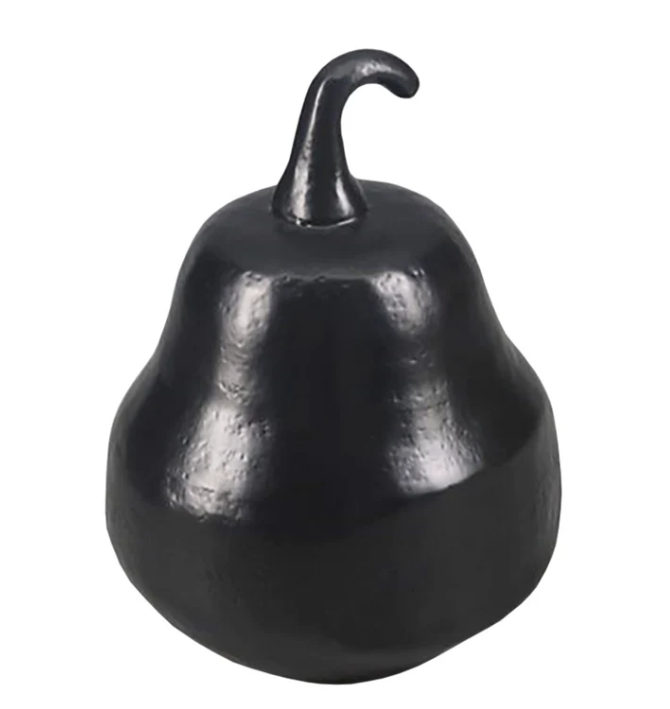 Le Forge Aluminium Hammered Pear – Black