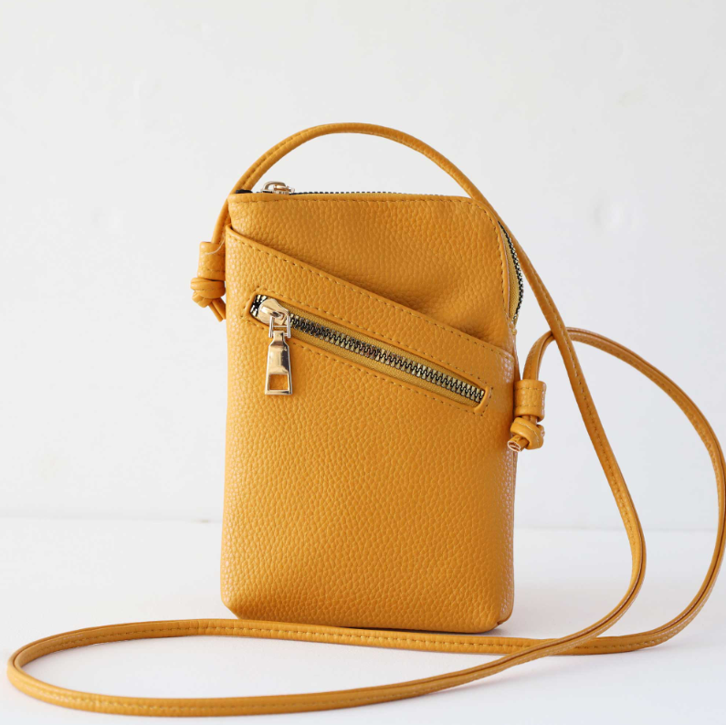 Cross Body Bag - Mustard