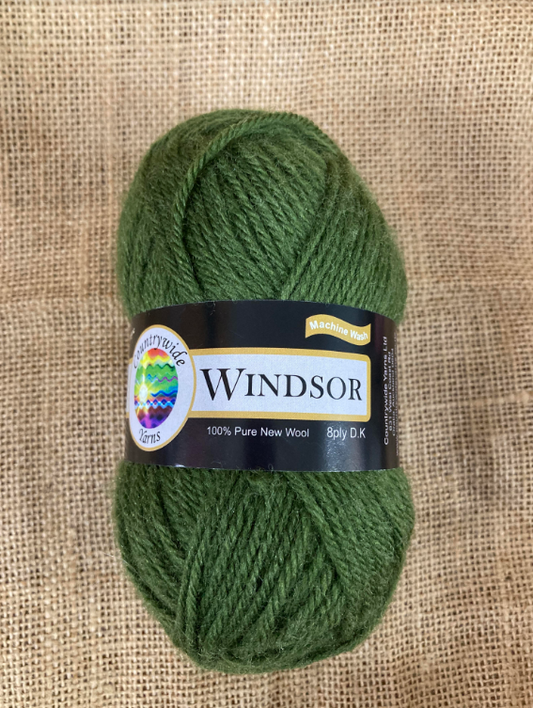 Windsor 8 ply – Moss Green