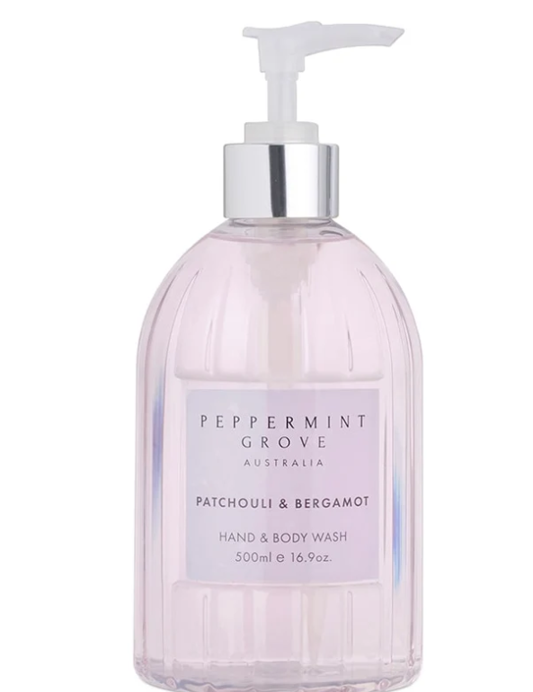 Peppermint Grove Hand & Body Wash 500ml - Patchouli & Bergamot