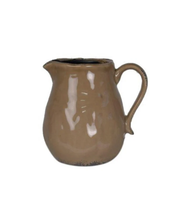 Stonewear Derringer Jug - Taupe