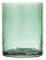 Ladelle Flynn Green Glass Tumbler