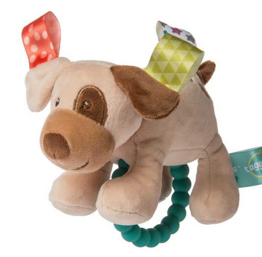 Mary Meyer Taggies Buddy Dog Teether Rattle