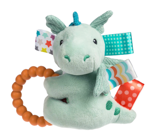 Mary Meyer Taggies Drax Dragon Teether Rattle