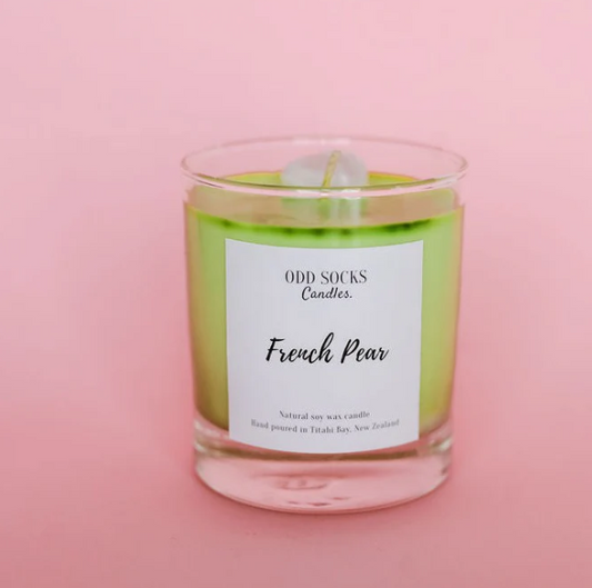 Odd sock candles - French Pear