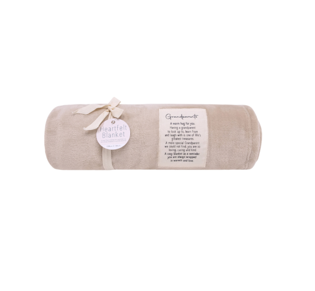 Heartfelt Grandparents Blanket