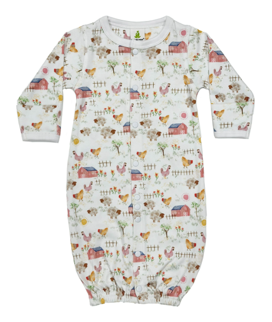 Convertible Sleep Suit – On the Farm
