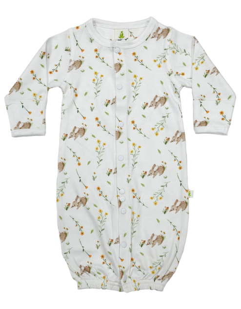Convertible Sleep Suit – Bunny Bloom