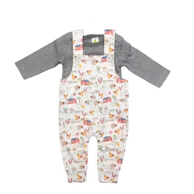 Overalls with Top – On the Farm