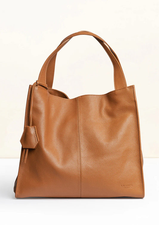 La Lupa Cassia Tote Bag - Tan