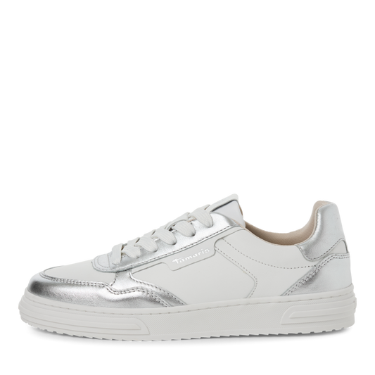 Tamaris Leather and Silver Shoe