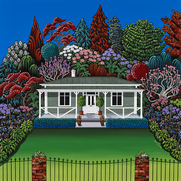 Framed Print HOME 1919 - Lisa Jepson