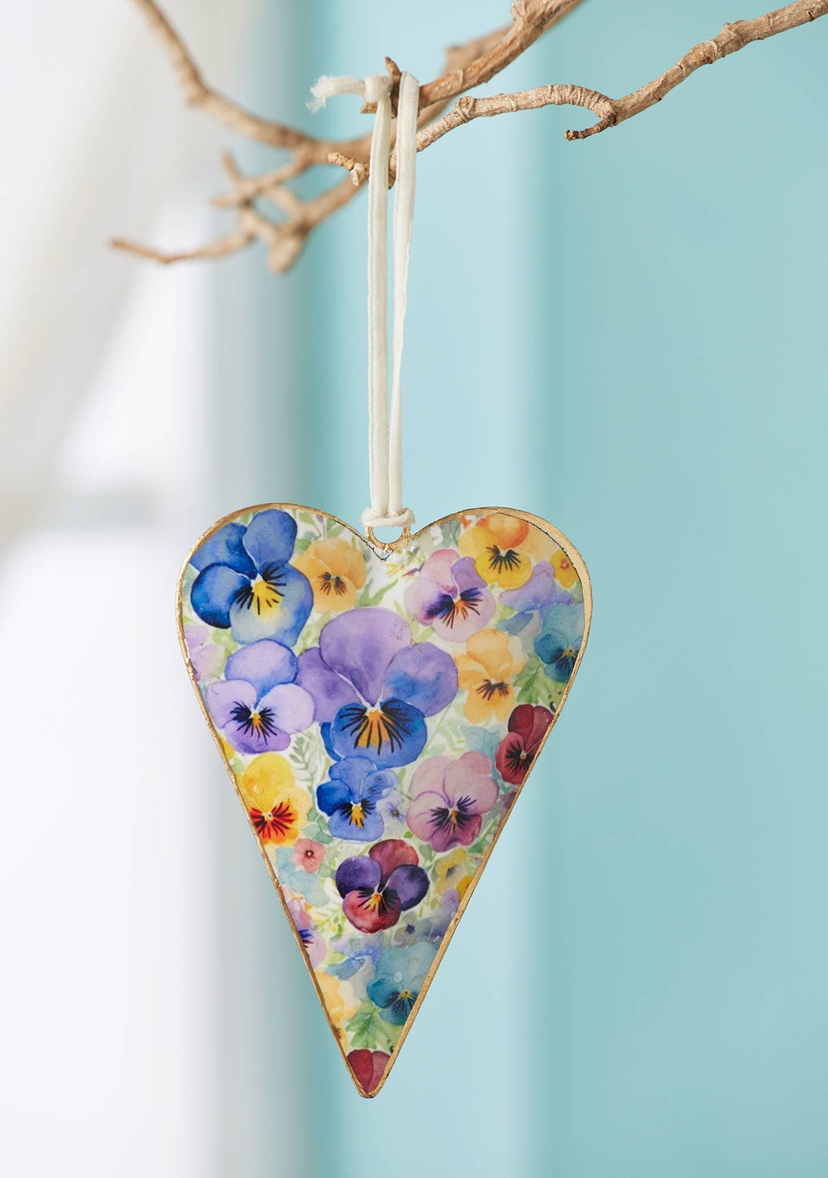 Metal Hanging Heart Decorations