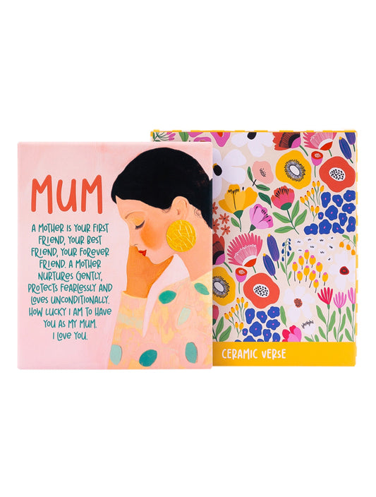 Billie Ceramic Verse - Mum
