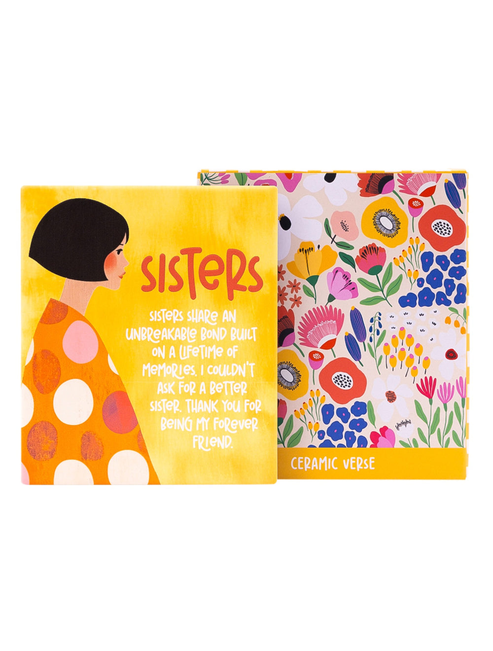 Billie Ceramic Verse - Sisters