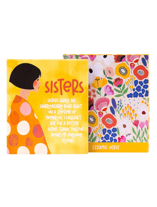 Billie Ceramic Verse - Sisters